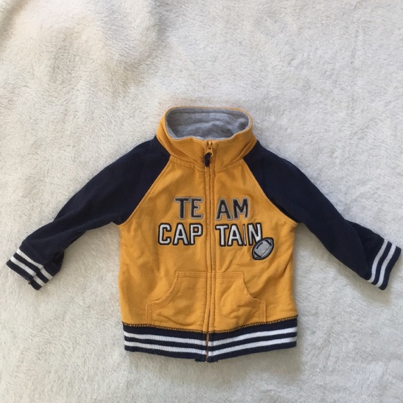 Carter’s 9 month zip up hoodie and jacket - Picture 6 of 8